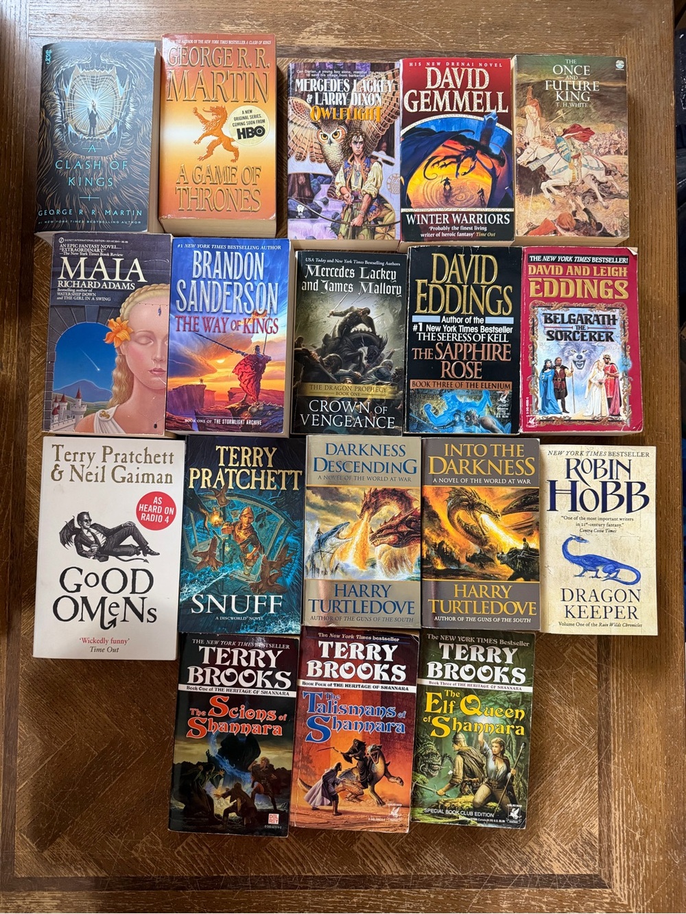 Fantasy Paperback Books